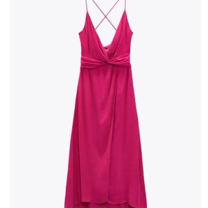 Midi Dress with Strap